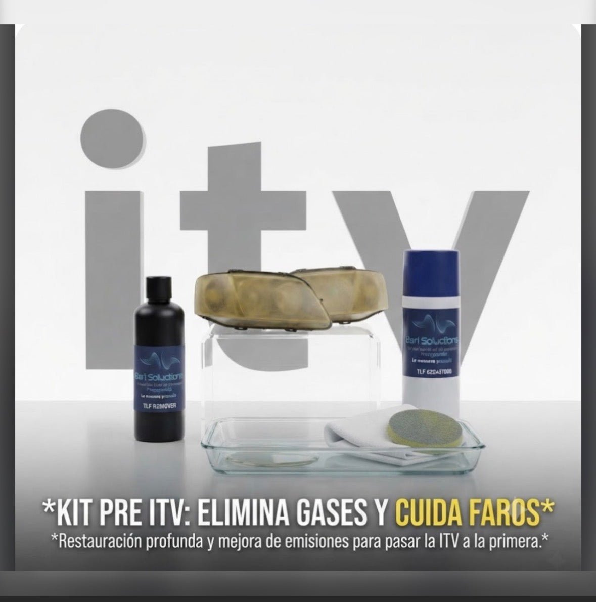 Kit pre ITV -Para gases -Faros-Bonisoluciones