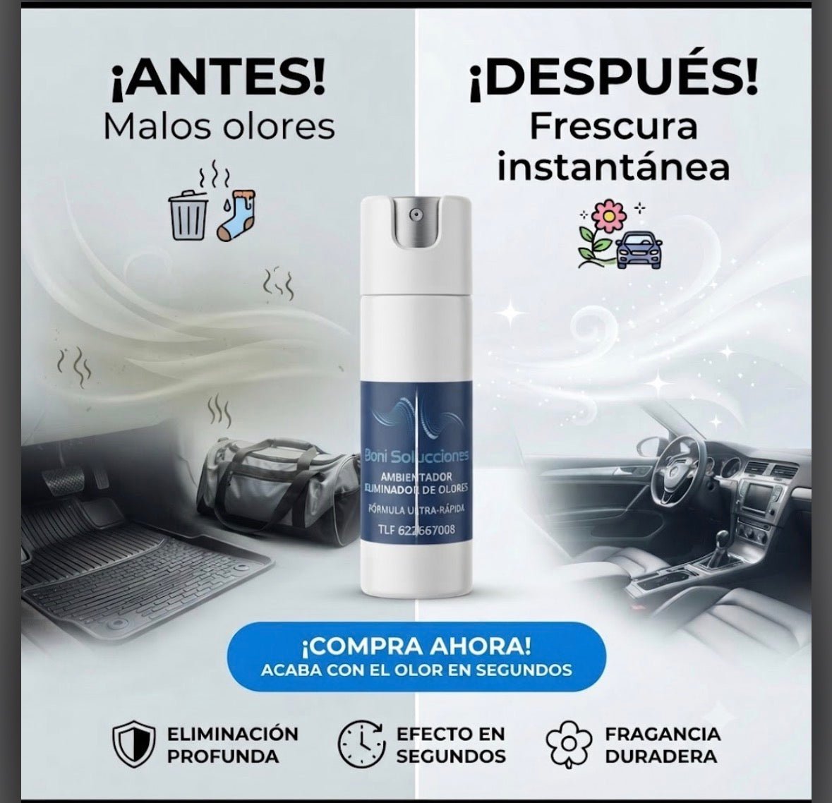 Ambientador Premium para Coche - Bonisoluciones