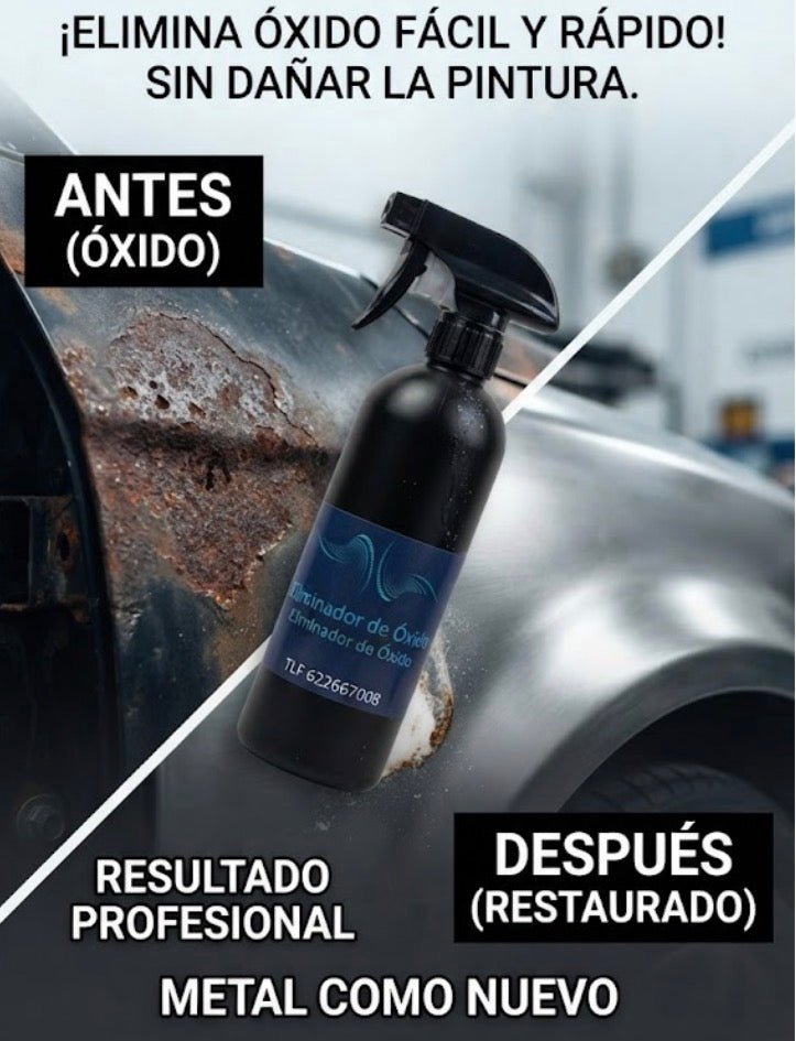 Eliminador de Óxido Avanzado - Brillo y Protección para Metales - Bonisoluciones