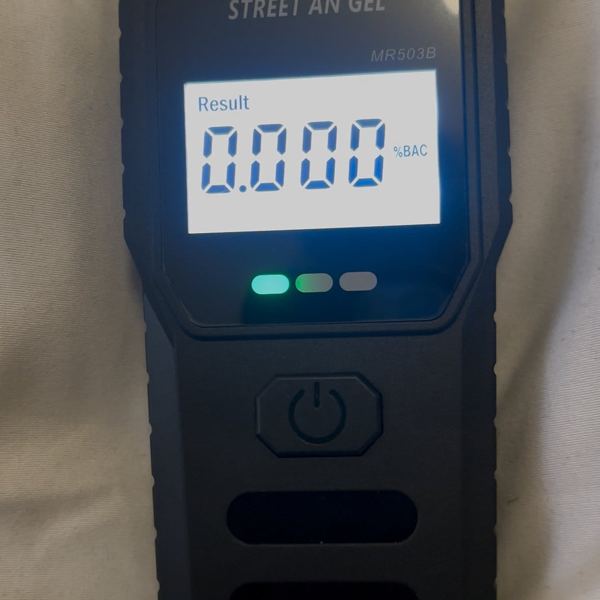 Alcoholímetro semiprofesional