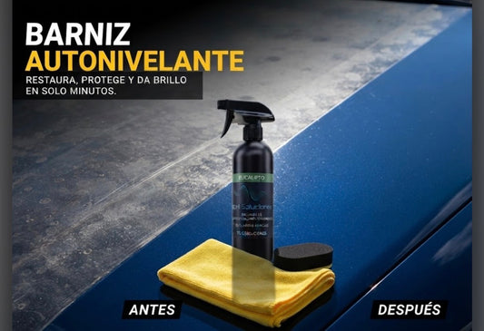 Barniz autonivelante