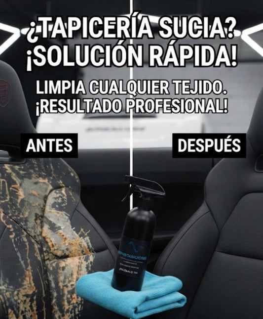 Limpia Tapicería de Piel y Tela