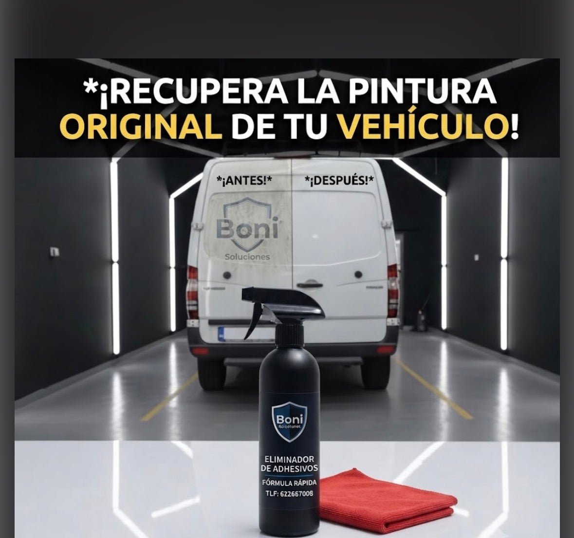 Quita Pegatinas y Quita Alquitrán - Elimina Restos con Facilidad - Bonisoluciones