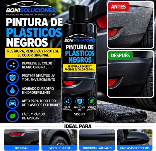 Pintura para plásticos - Boni Soluciones