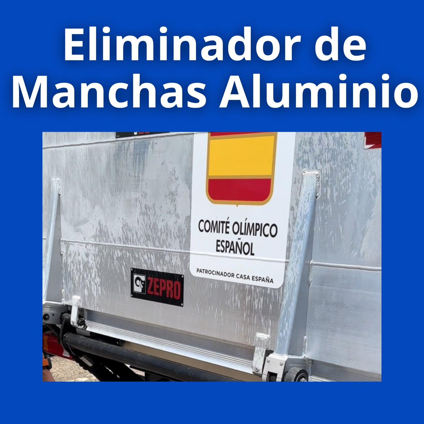 Eliminador de Manchas para Aluminio