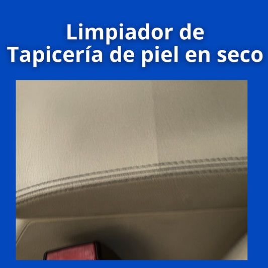 Limpieza de Tapicería de Piel en Seco