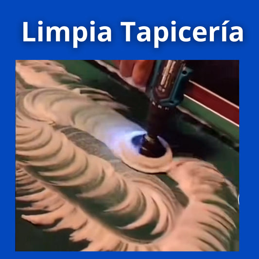 Limpia Tapicería de Piel y Tela