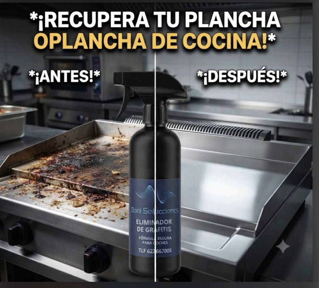 Super Desengrasante para Planchas - Bonisoluciones
