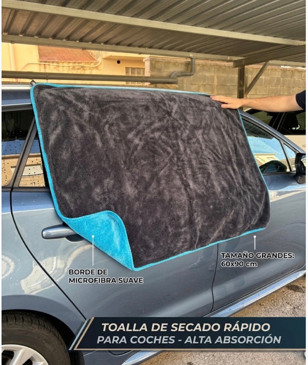 Toalla de secado de coches