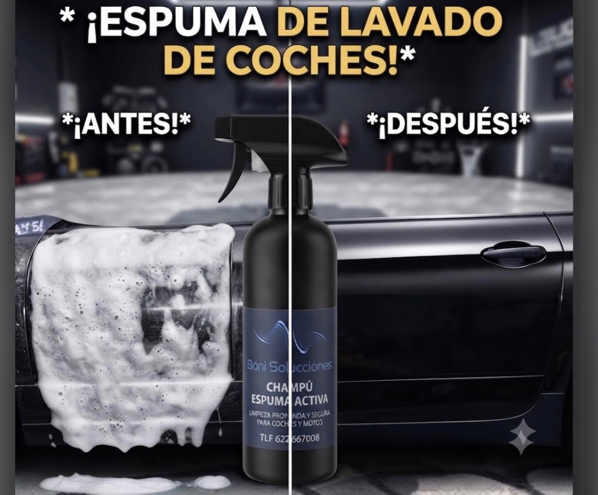 Espuma de Lavado Premium - Bonisoluciones