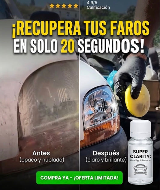 Barniz faro super brillante.