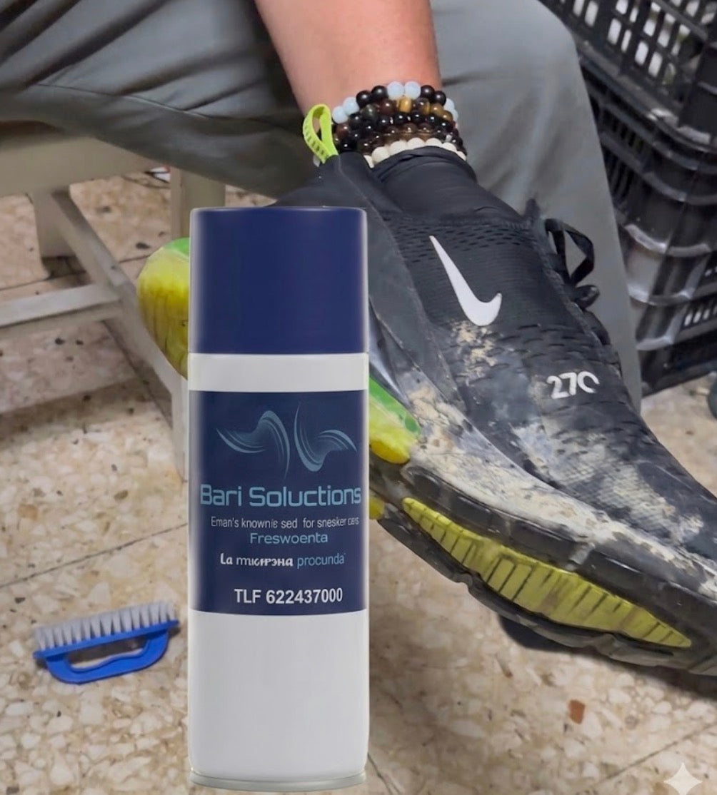 Limpiador de calzado y zapatillas