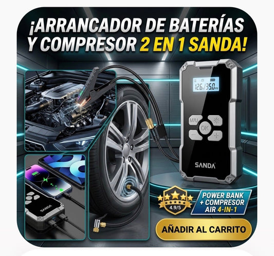 Arrancador y compresor a la vez - Boni Soluciones