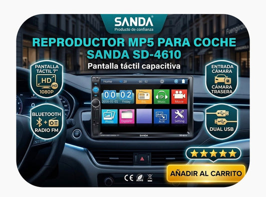 Reproductor mp5 para coche - Boni Soluciones