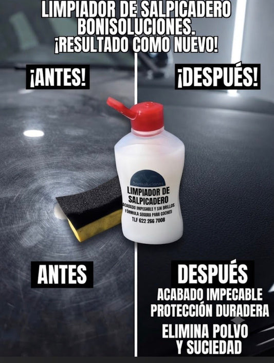 Limpiador de Salpicadero sin Silicona - Bonisoluciones